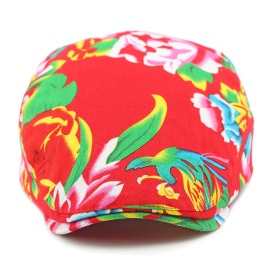 Milan Floral Print Beret