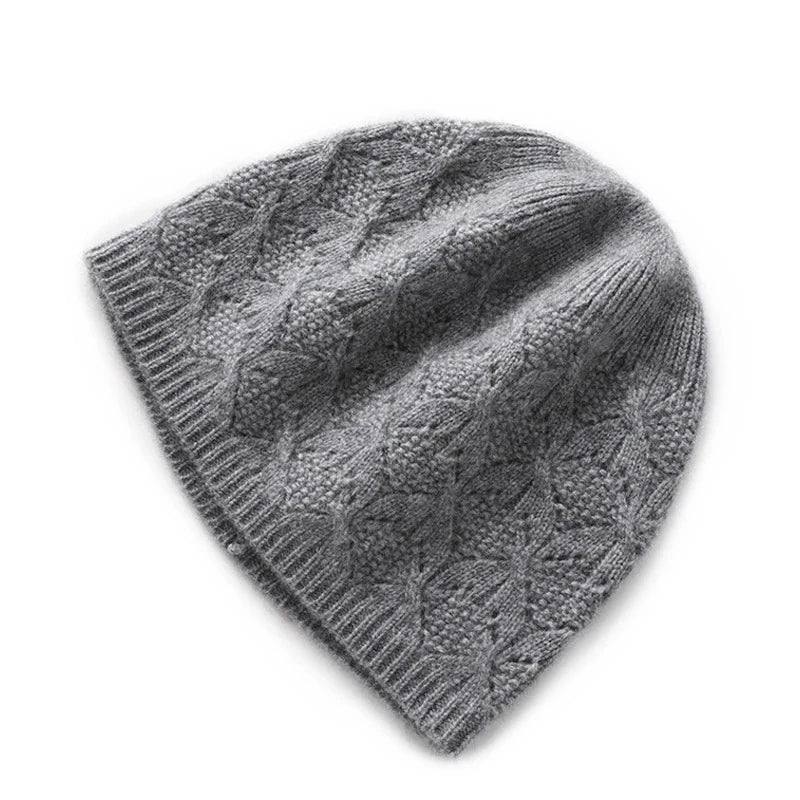 The Cervinia | Women's 100% Wool Elastic Ear Protect Beanie | Urban Caps NZ