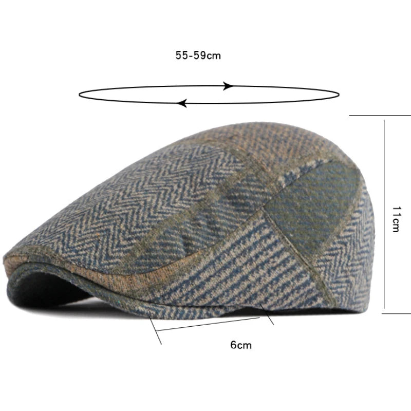 Segovia Plaid Ivy Cap