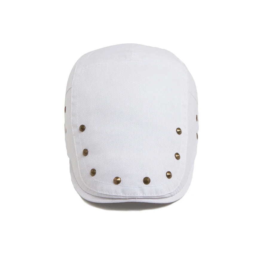 Solid Cotton Rivet Ivy Cap | Modern Country Flat Cap | Urban Caps NZ