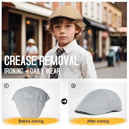 The Wee Cairn | Kids 100% Cotton Ivy Newsboy Cap | Urban Caps NZ