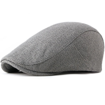 Cotswold Linen-Cotton Ivy Cap in Gray