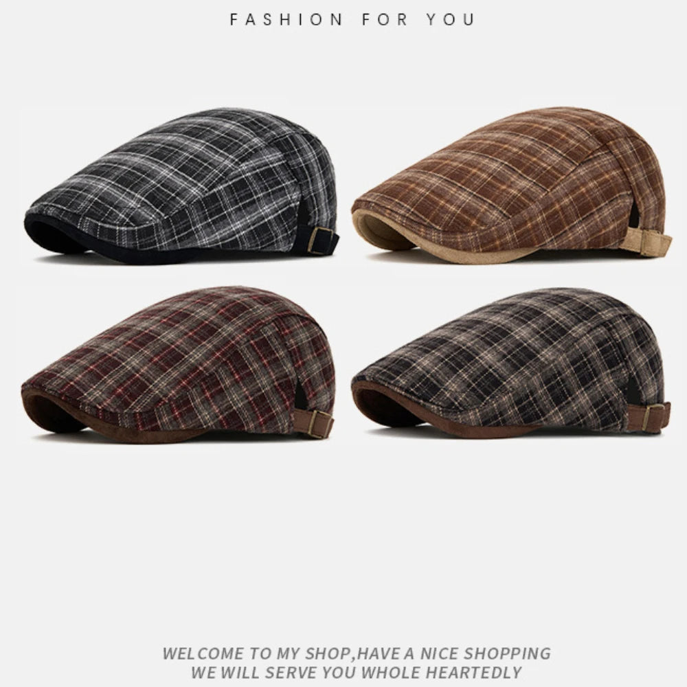 Ripon Plaid Winter Beret