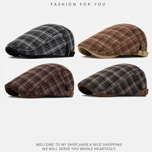 Ripon Plaid Winter Beret