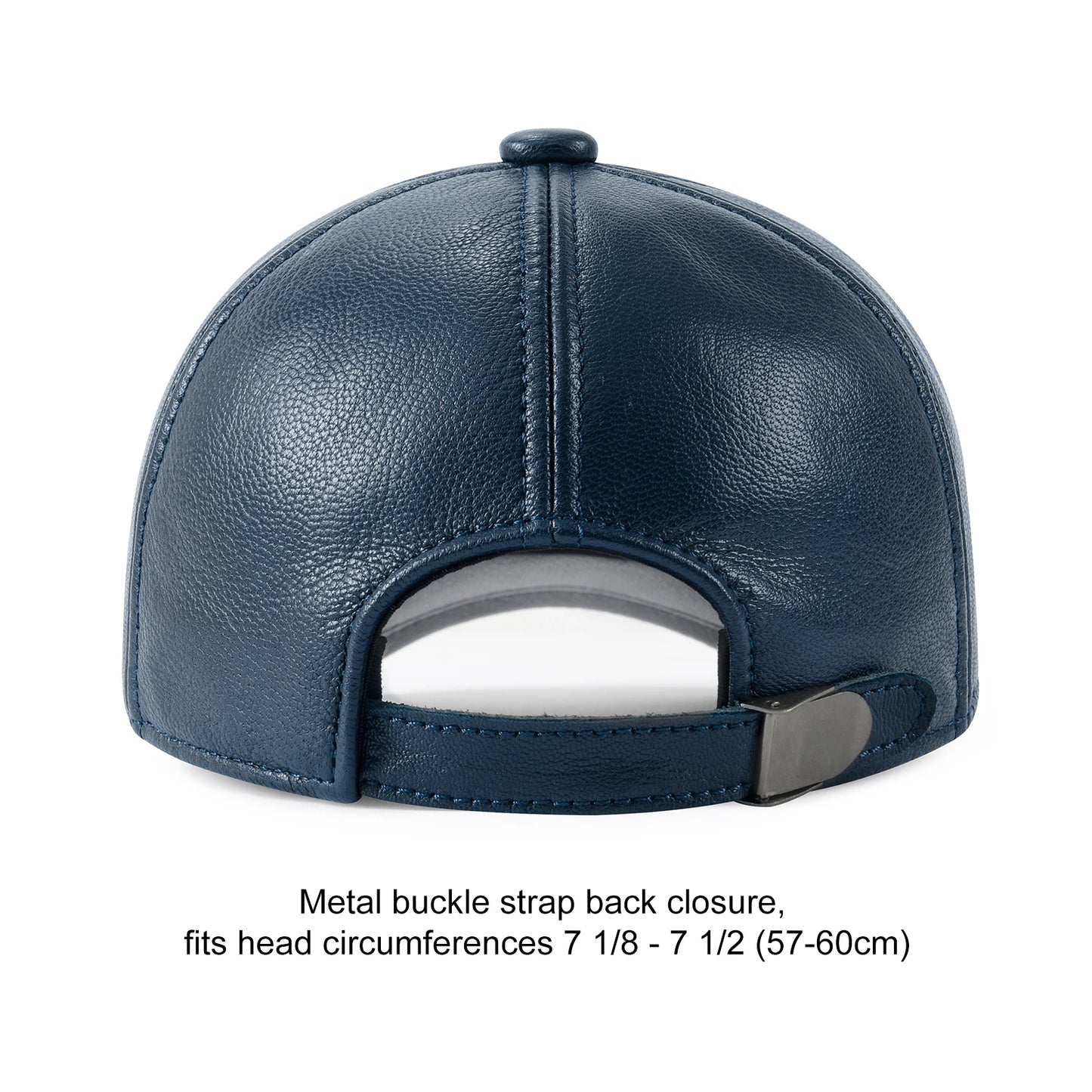 The Knightsbridge | Men's Genuine Cowhide Leather Baseball Cap | Urban Caps NZ
