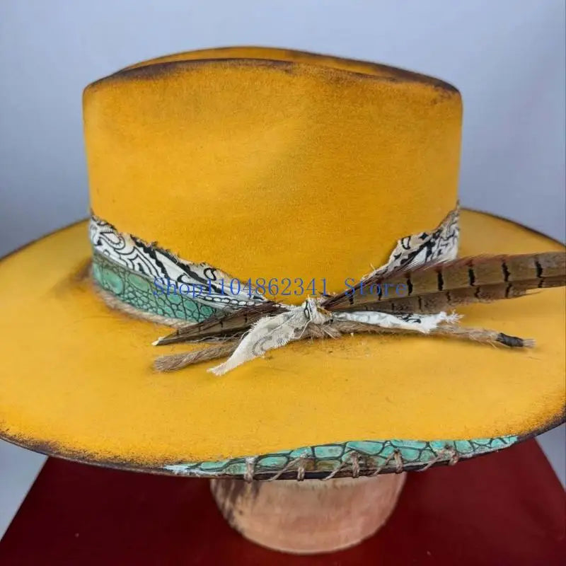 Cheyenne Wool Wide-Brim Hat