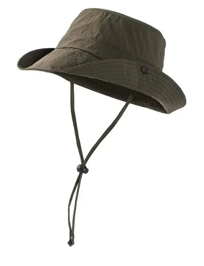 Voyager Big-Fit Bucket Hat in Army Green-B