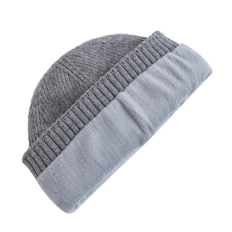 The Aviemore | Fur-Lined Thickened Ski Knitted Beanie | Urban Caps NZ