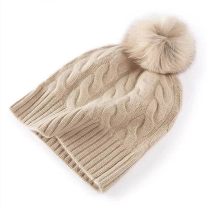 The Zermatt | Women's 100% Merino Wool Ear Protection Beanie | Urban Caps NZ
