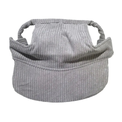 Grey dog baseball cap