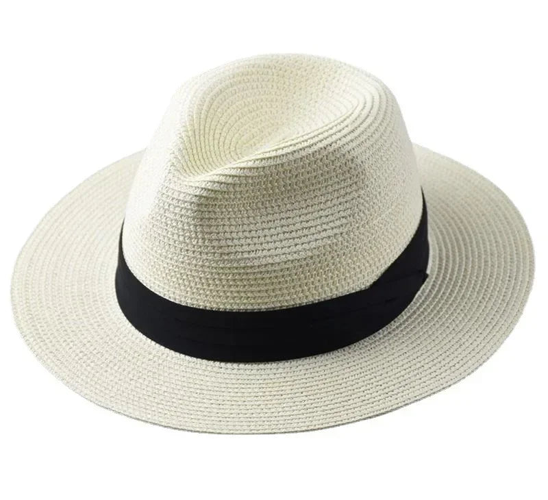 Kingston XL Straw Panama Hat – UPF 50+ Wide Brim Summer Sun Hat (61-63cm)