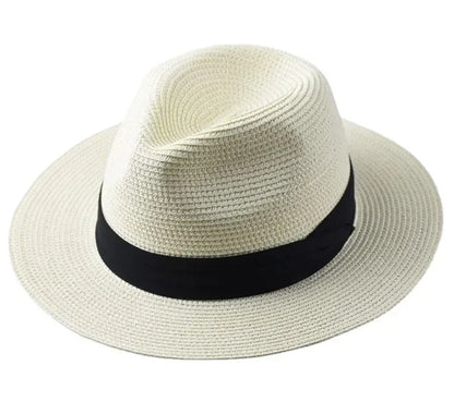 Kingston XL Straw Panama Hat – UPF 50+ Wide Brim Summer Sun Hat (61-63cm)