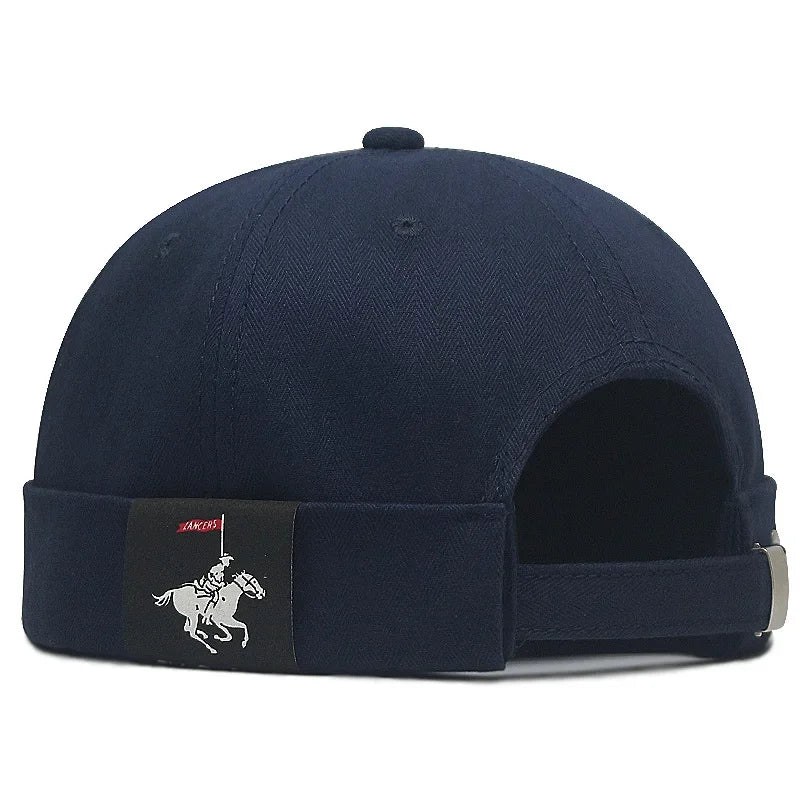 Portsmouth Docker Cap in Navy Blue