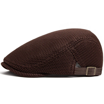 Breathable Mesh Ivy Cap | Country Summer Flat Cap | Urban Caps NZ