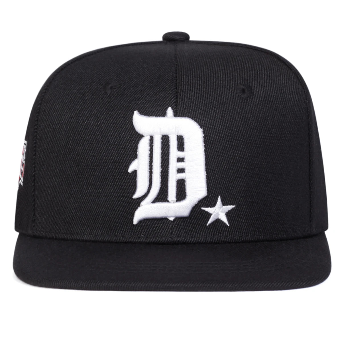 The Dalton | D Letter Fresh Embroidery Snapback Cap | Urban Caps NZ