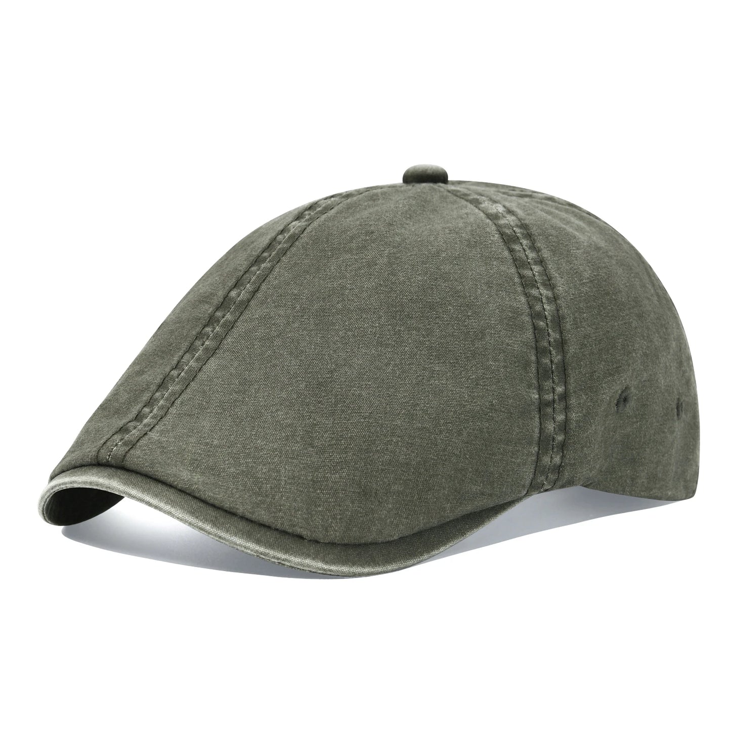 The Newmarket | Men's Cotton Twill Classic Ivy Flat Cap | Urban Caps NZ