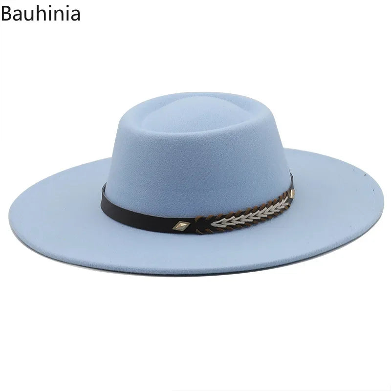 Kingsman Wide-Brim Pork Pie Hat