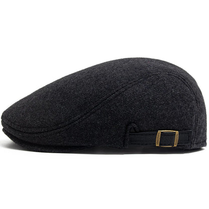 Striped Wool Velvet Ivy Cap | Premium Highland Flat Cap | Urban Caps NZ