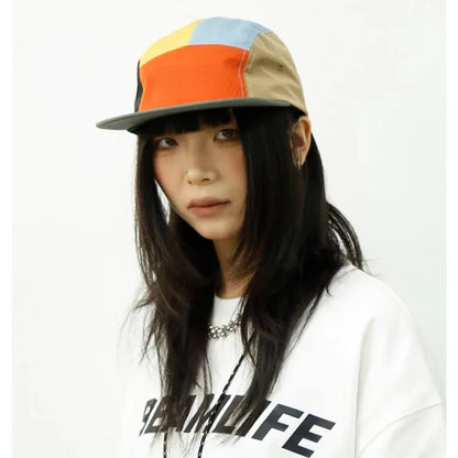 Shoreditch 5-Panel Colour Block Cap