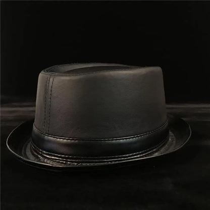 Kingsley Faux Leather Fedora