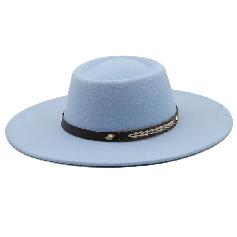 Kingsman Wide-Brim Pork Pie Hat