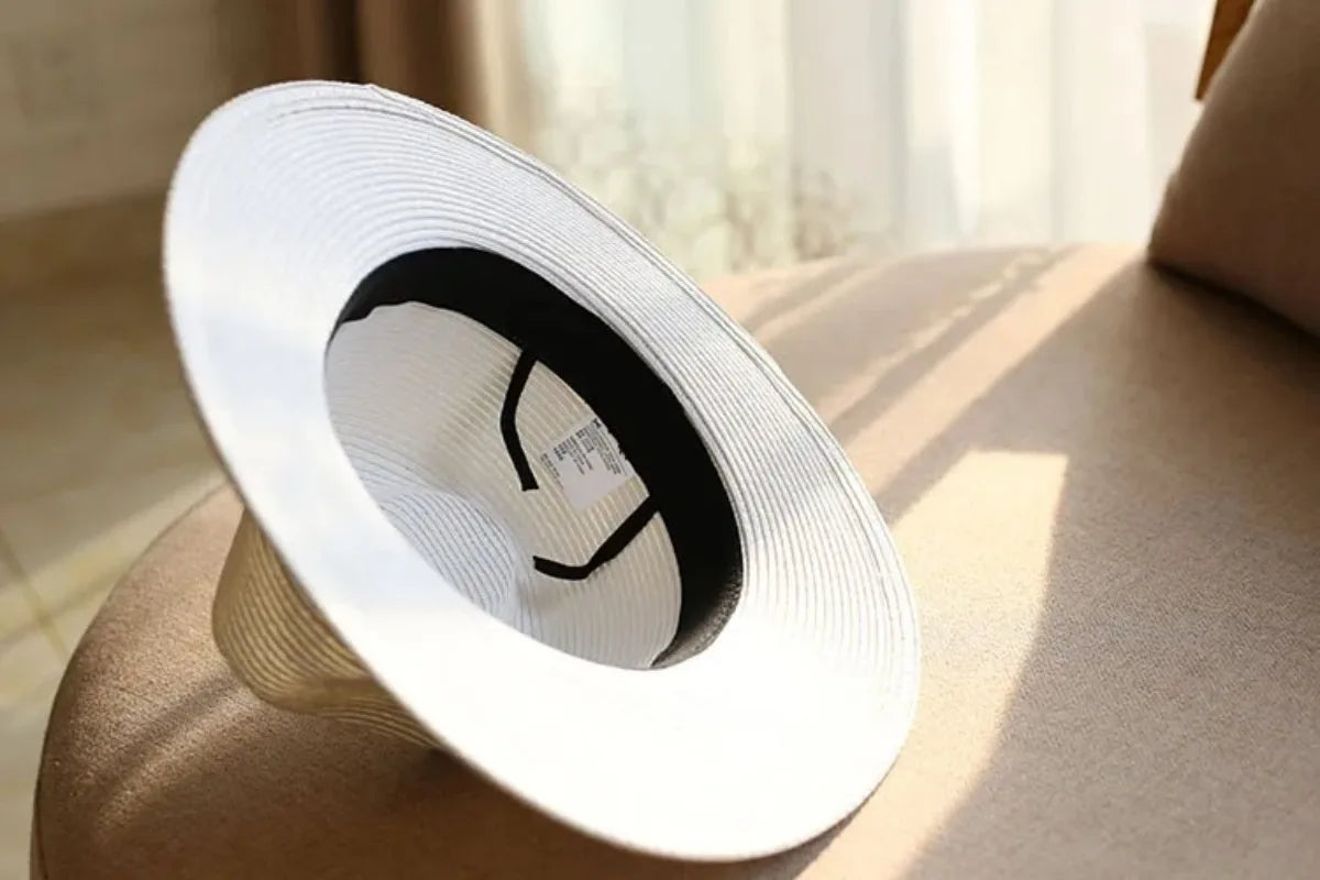 Kingston XL Straw Panama Hat – UPF 50+ Wide Brim Summer Sun Hat (61-63cm)
