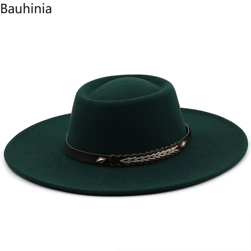 Kingsman Wide-Brim Pork Pie Hat