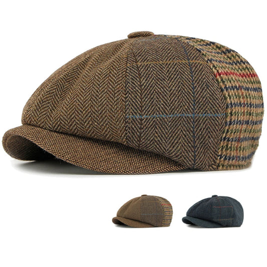 Arundel Plaid Wool Beret