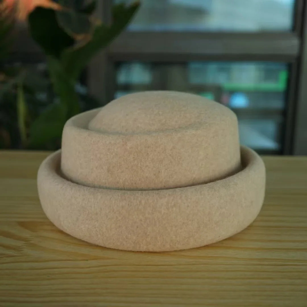 Provence Wool Beret in Beige