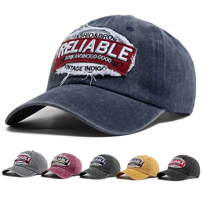 Washed Cotton Soft Top Baseball Cap | Travel Sports Cap | Urban Caps NZ