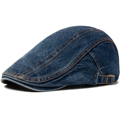 Solid Peaked Ivy Cap | Classic Gentleman's Flat Cap | Urban Caps NZ