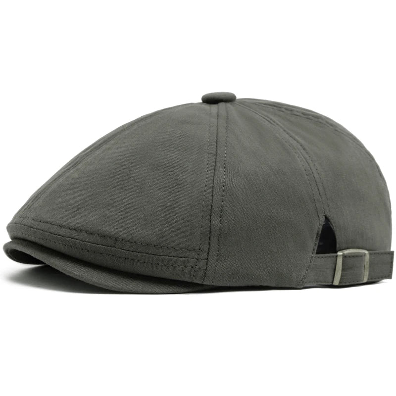 Classic Cotton Newsboy Cap | Daily Wear British Cap | Urban Caps NZ