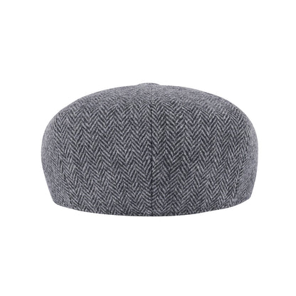The Connemara | Men's Wool Tweed Snap-Brim Newsboy Cap | Urban Caps NZ