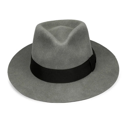 Wool Fedora Hat NZ – Wide Brim Felt Fedora with Satin Lining
