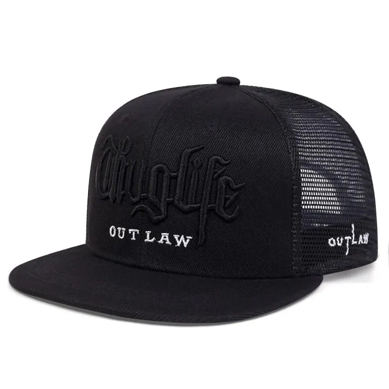 The Hackney | Street Life Embroidery Adjustable Snapback Cap | Urban Caps NZ