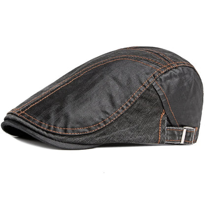 Truro Patchwork Ivy Cap in Black