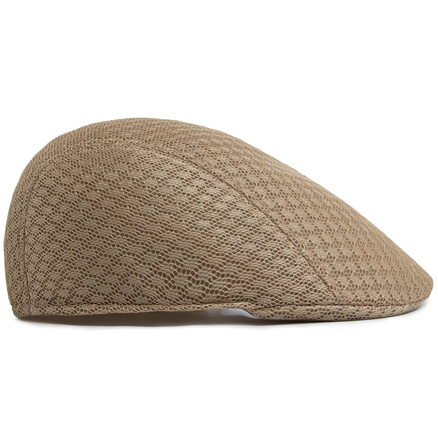 Solid Mesh Ivy Cap | Lightweight Country Flat Cap | Urban Caps NZ
