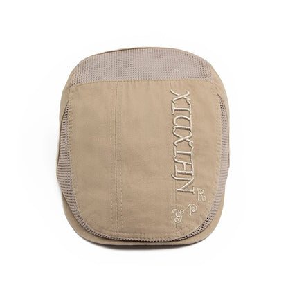 Cotton Mesh Ivy Cap | Heritage Gentleman's Flat Cap | Urban Caps NZ