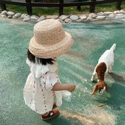 Sandpiper Kids Raffia Sun Hat