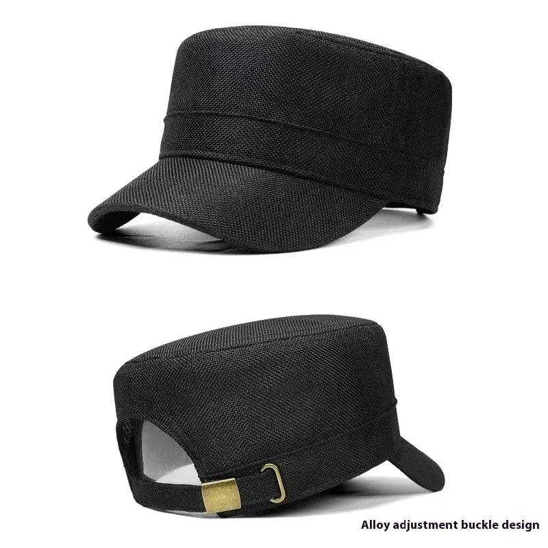 Wexford Big & Tall Linen Flat Cap