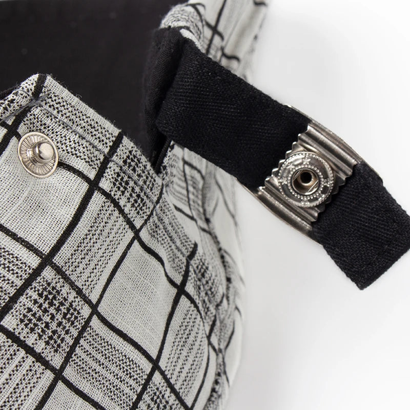 Thin Plaid Linen Ivy Cap | Country Summer Flat Cap | Urban Caps NZ