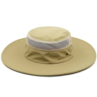 Explorer Big-Fit Sun Hat in Beige