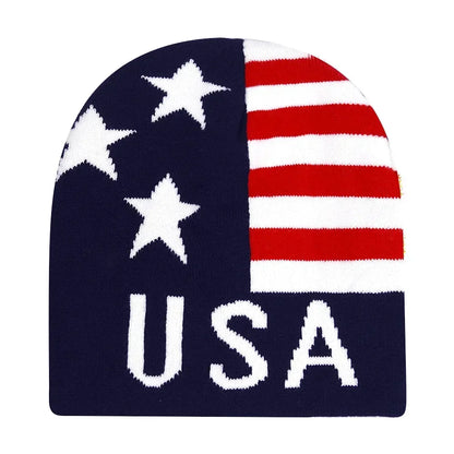 The Skullcap | Y2K Letter Knitted Hip Hop Beanie | Urban Caps NZ