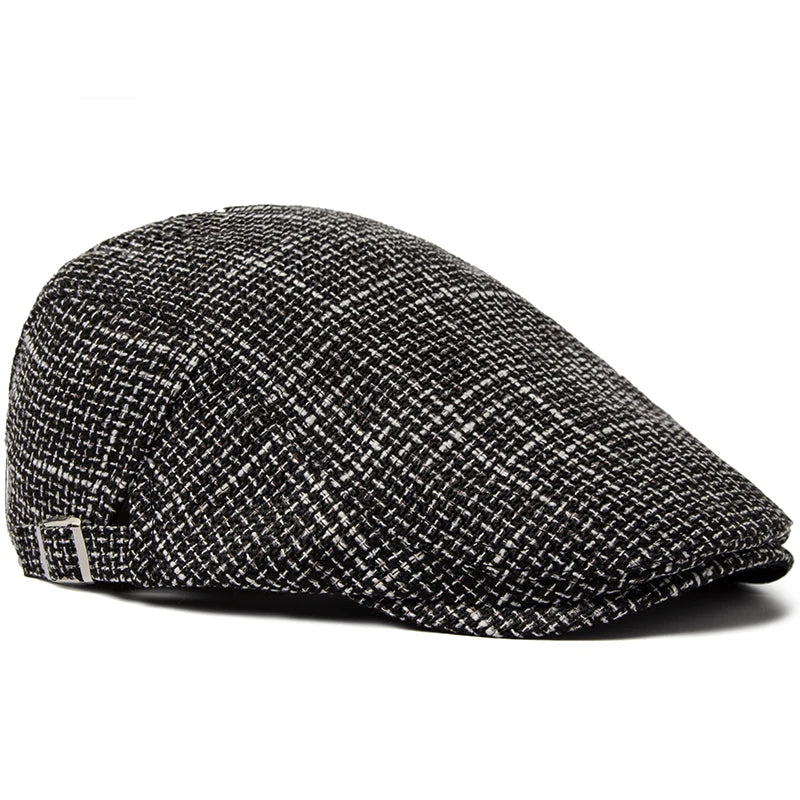 Classic Linen Duckbill Ivy Cap | Summer Flat Cap | Urban Caps NZ