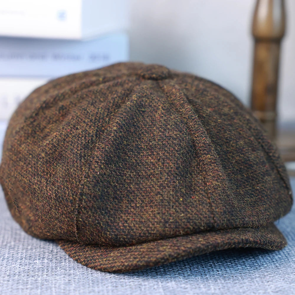 Durham Wool Newsboy Cap