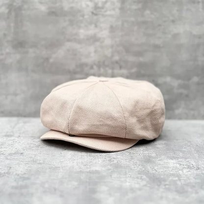 Kingston Twill Newsboy Cap in Like Picture Pink