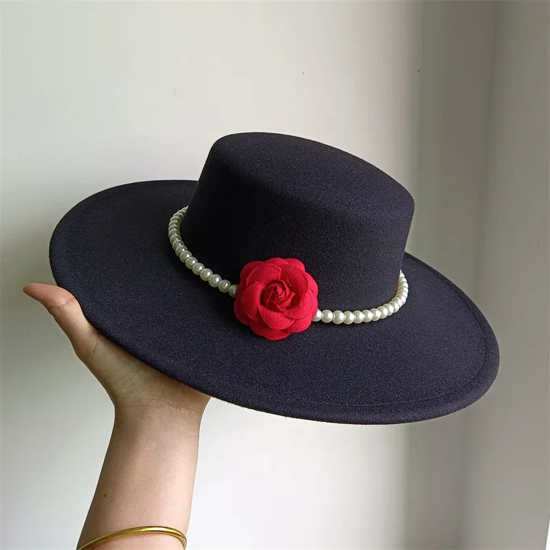 Chantilly Wide-Brim Felt Fedora