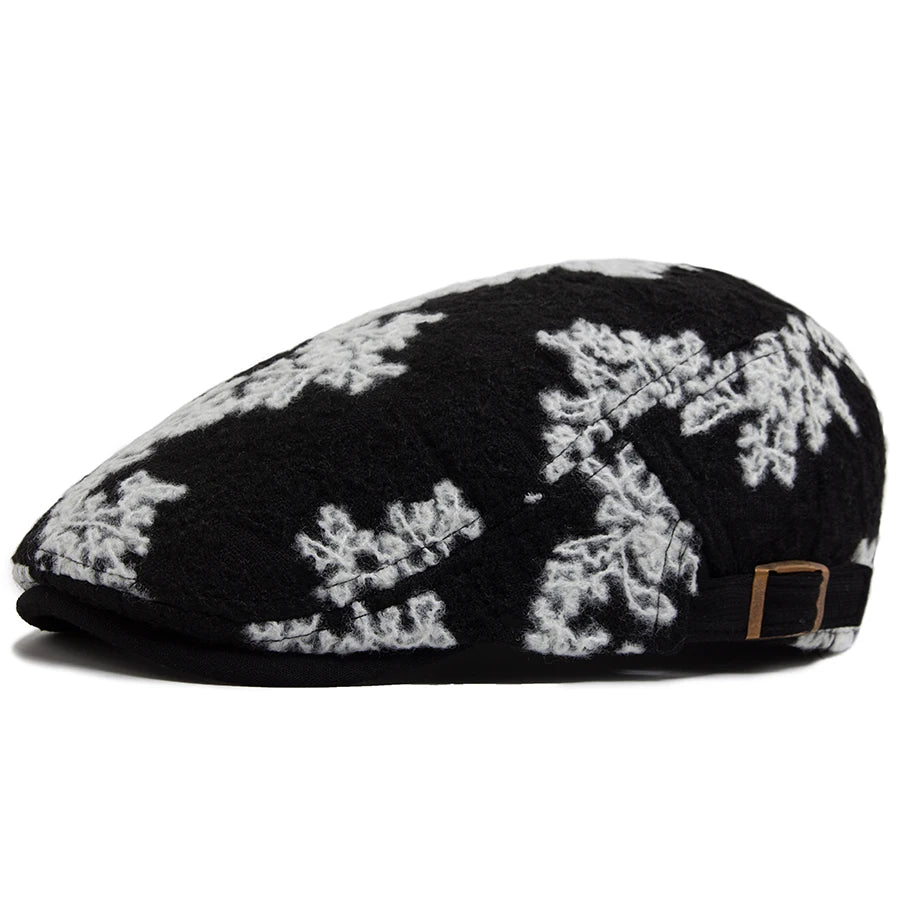 Floral Print Ivy Cap | Country Garden Flat Cap | Urban Caps NZ