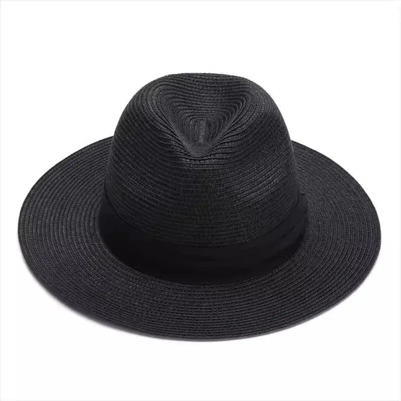 Kingston XL Straw Panama Hat – UPF 50+ Wide Brim Summer Sun Hat (61-63cm)
