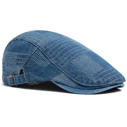Peaked Cotton Ivy Cap | Traditional Country Flat Cap | Urban Caps NZ